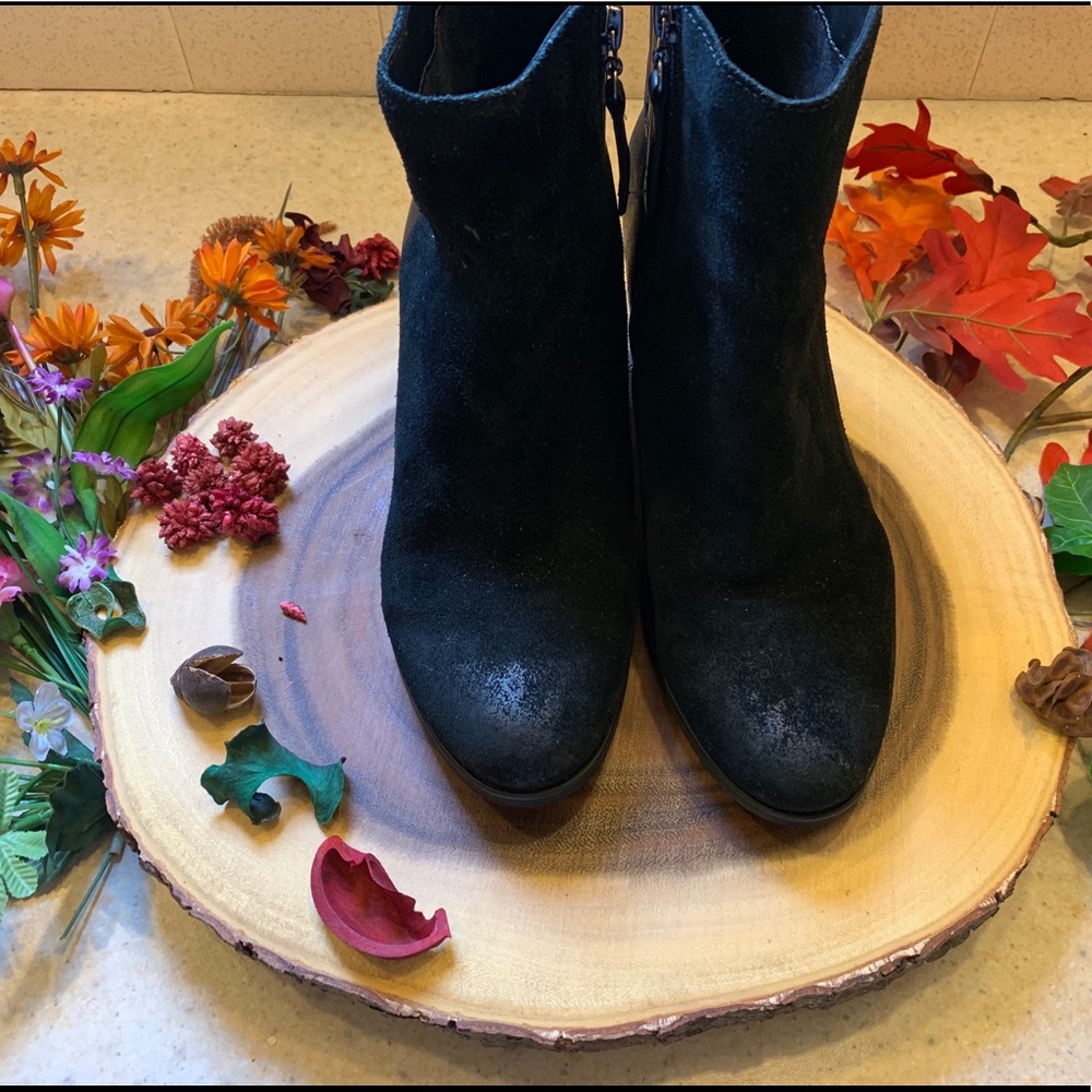 Clarks Black Booties